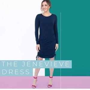 NWT: Evy’s Tree Genevieve dress in Navy Size Medium